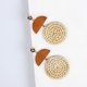 thumbnail image 2 of Pendientes colgantes con personalidad para mujer y niña, 2 of 3