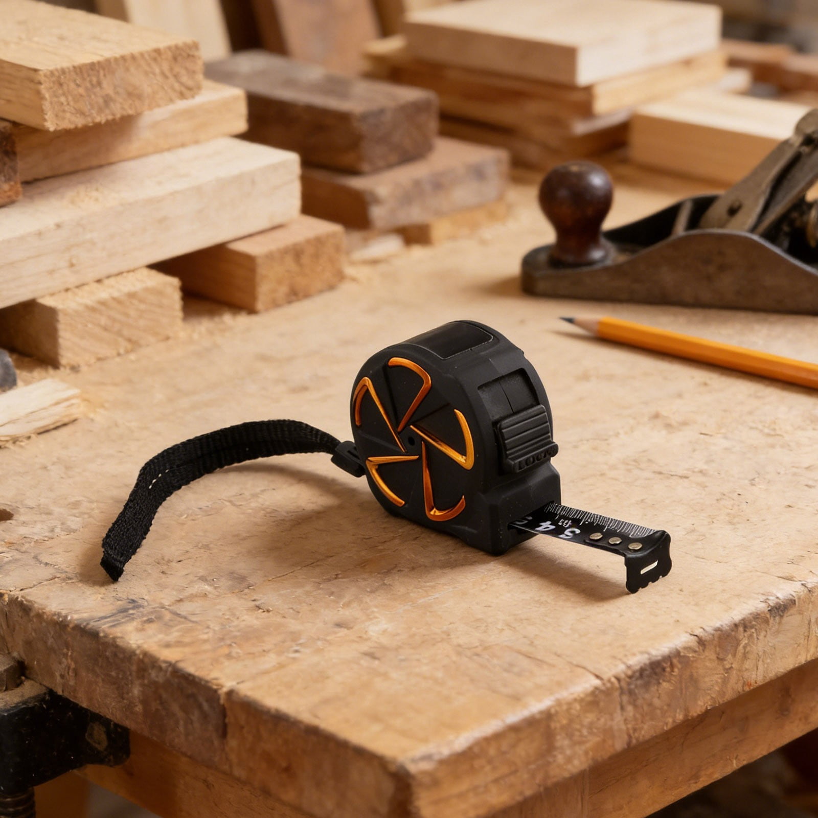 For Black Gold Tape Measure Shatter-Resistant Accurate & Easy to Use