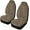 Brown Black, variant on Cow Print Car Seat Covers Set of 2,Rustic Spotted Milk Cow Fur Texture Black Cowhide Universal Auto Front Seat Protector for Women Cute Animal Skin Pattern Car Accessories Fit for Car Truck