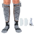 thumbnail image 4 of Calcetines de calefacción eléctrica Calentador de pies de invierno para acampar en la nieve Senderismo Esquí Rosa Barbie Nuevos Originales, 4 of 8