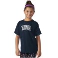 thumbnail image 3 of Funny Sleep Varsity Athlete Yawn Joke Crewneck T Shirts Boy Girl Teen Brisco Brands S, 3 of 6