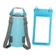 thumbnail image 1 of Mochila impermeable Sharpla 5L azul con bolso impermeable para teléfono, 1 of 8