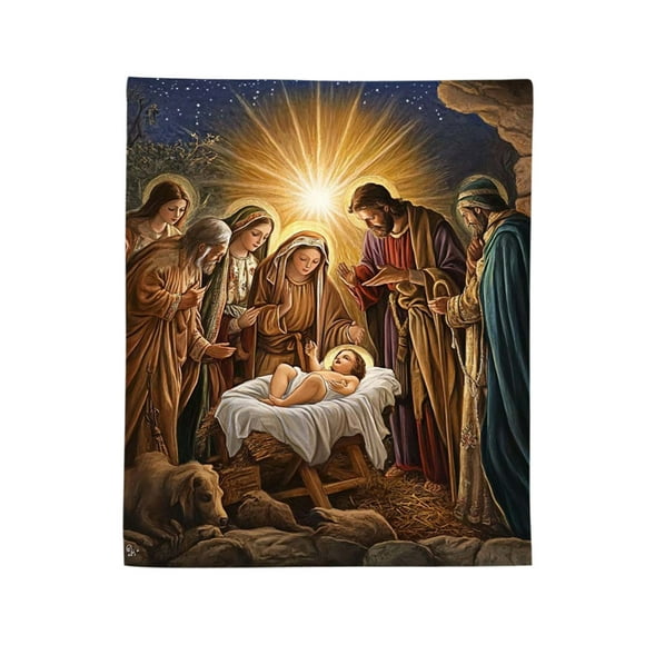 Lksixu Christmas Decorations Christmas Blanket Flannel Blanket Sofa Nap Blanket Xmas Decor for Holiday Party Wedding