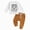 H135-White, variant on TOWED22 Infant Toddler Baby Boy Clothes 2-Piece Long Sleeve Sweatshirt Tops Pocket Joggers Pants Cartoon Graphic Fall Winter Outfits Clothing(Light Green,18-24 M)