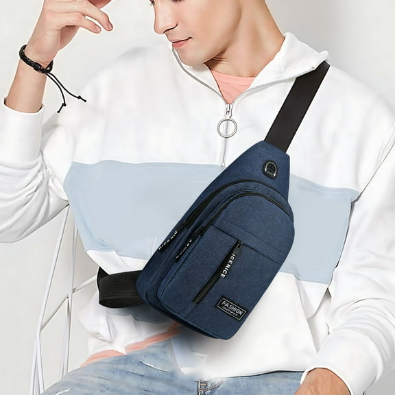 Clearance Sling Bag Crossbody Backpack - Multipurpose Casual Packs - USB Charge Port