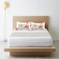 thumbnail image 6 of Yayeee Pillowcase King Size Set of 2 Satin Wrinkle Resistant Pillow Case, Brown Starfish, 6 of 7