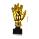 thumbnail image 3 of Trofeo de resina con revestimiento de portero, guantes de portero con forma de premio de partido de fútbol, ​​juguete con base para oficina, escuela, jardín de infantes (dorado), 3 of 9
