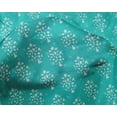 thumbnail image 4 of oneOone Silk Tabby Fabric Floral Block Decor Fabric Printed BTY 42 Inch Wide, 4 of 4