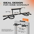 thumbnail image 5 of Yes4All Heavy Duty Pull Up Bar for Doorway,Solid Bar Construction,Multi Grips Door Pull Up Bar/Doorway Pull Up Bar, 5 of 5