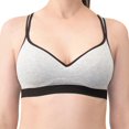 thumbnail image 1 of Brassiere MAREL Talla 34B Deportivo Algodón Gris, 1 of 3