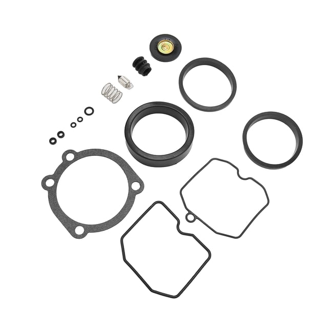 Kit de carburador, BOROCO Kit de reparación de carburador Kits de reconstrucción de carburador de goma 1003-0292 Reemplazo para XL 883 1200 CV Tipo 1990