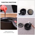 thumbnail image 3 of Multifunctional Inkslab Calligraphy Inkstone Ceramic Painting Inkslab with Cover, 3 of 6