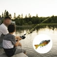 thumbnail image 6 of Bionic Swimming Lure, Fishing Gear - Bionic Swimming Bait, Suitable for All Kinds of Fishing Waters, Gifts for Men, Lifelike Fishing Lures for Bass Trout Crappie Walleye Pike Bluegill Salmon, 6 of 7