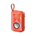 thumbnail image 2 of Mini altavoz transparente con iluminación colorida, altavoz Bluetooth portátil para exteriores, altavoz Bluetooth de plástico., 2 of 6