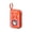 Orange, variant on Mini Bluetooth Speaker Transparent Shell with RGB Lights Portable Wireless Outdoor Speaker Cyberpunk Style Speaker with Hanging Rope and Battery Display