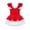Red, variant on CHICTRY Kids Girls Sequins Cosplay Costume Velvet Mesh Dance Leotard Jumpsuit