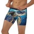 thumbnail image 3 of Disketp Watercolor Turtle Men's Boxer Briefs Men’s Underwear Boxer Briefs for Men, 3 of 7