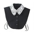 thumbnail image 4 of Women Vintage Lace Detachable Fake Half-Shirt Collar, 4 of 9