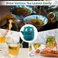 thumbnail image 5 of Lucky Cat Ceramic Tea Cup Set, Portable Porcelain Teapot Set with Tea Strainer, Tea Brewing Set with Shockproof Storage Case, Suitable for Travel Outdoor Picnic Office Work Home, 5 of 5