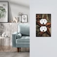 thumbnail image 5 of Vintage Rusty Stars Primitive Country Rustic Duplex Wall Plate 1 Gang Decorative Electrical Outlet Light Switch Cover Switchplate, 5 of 5