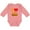 Mauve, variant on Inktastic I Love Cheeseburgers Boys or Girls Long Sleeve Baby Bodysuit