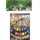 thumbnail image 4 of Cortinas de oropel Yuarrent 6 piezas decoración fiesta fondo metálico Verde, 4 of 6