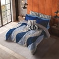 thumbnail image 2 of Cobertor Shaggy Cobalto King Size-Xl/Queen Size Poliester Suave Concord, 2 of 3