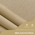 thumbnail image 3 of YYAo Patio Awnings Sun Shade Shelter, Patio Awnings, 10' x 4' Manual Retractable Awning, Non-Screw Patio Awning, UV Resistant, Beige, 3 of 11