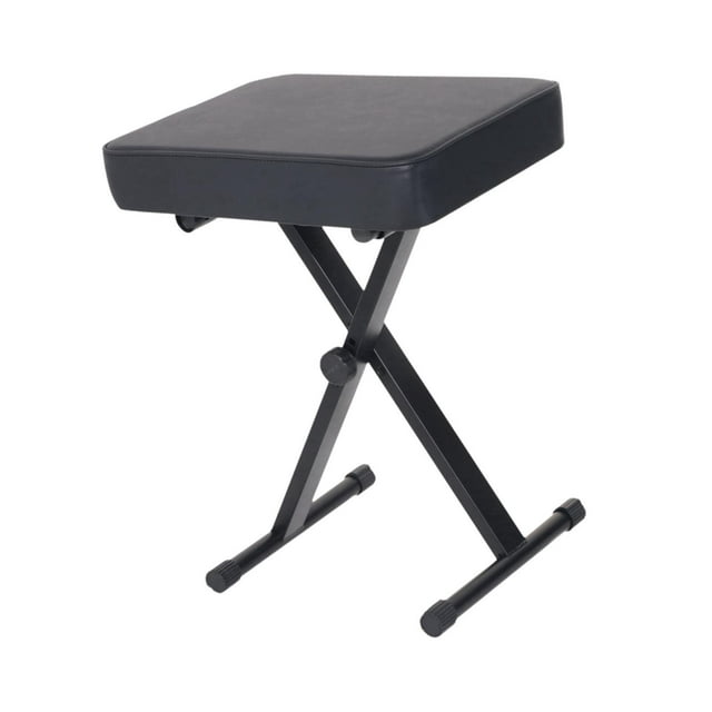 QualitChoice Piano Bench Adjustable Piano Keyboard Bench With Thickened High Sponge Seat Adjustable For Maximum Comfort