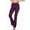 Purple, variant on (Zenana Outfitters) Plus Size Premium Cotton Fold Over YOGA Pants