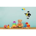 thumbnail image 2 of Animated Man Selling Vending Balloons Colored Cartoon Character Wall Art Sticker Vinyl Decals Girls Boys Children Kids Room House Wall Decor Removable Stickers Peel and Stick Size (20x10 inch), 2 of 2