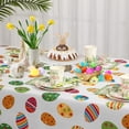 thumbnail image 4 of Juiluna 125Pcs Easter Disposable Dinnerware Set, Easter Decorations Paper Plates, Easter Party Supplies Includes Plates, Cups, Straws, Napkins, Serve 25, 4 of 9