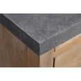 thumbnail image 3 of Ari Kitchen & Bath Kane 36" Floating Solid Wood Bathroom Vanity in Weathered Fir, 3 of 11