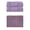 Purple, variant on Home Weavers Fantasia Collection 100% Soft Cotton Super Absorbent 2 Pcs Bath Towel Set & 1 Pc 17x24" Bath Rug, Machine Washable & Non Slip (Set of 3), Linen