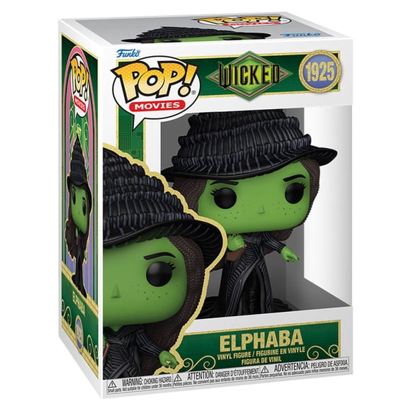 Figura Coleccionable Funko Pop Movies Wicked Parte 2 Elphaba con Grimmerie 1 Pieza