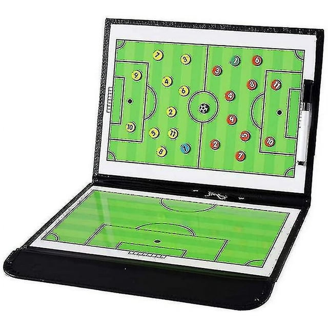 Tabla de entrenamiento de fútbol para entrenadores, portapapeles tácticos magnéticos