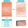 thumbnail image 6 of Ileading 9'x 12' Outdoor Rug for Patio Clearance, Reversible Outdoor Plastic Straw Camping Rug, Portable Washable Reversible Mats for Camping, RV, Picnic, Beach, Backyard, Pool Deck, 6 of 10