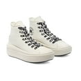 thumbnail image 3 of Converse Women's High Top Sneakers, Closed Toe Archive Print Egret, Size 5.5, 3 of 6