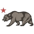 thumbnail image 3 of CafePress - California Bear With Star White T Shirt - Men's White Classic Cotton T-Shirts, 3 of 4