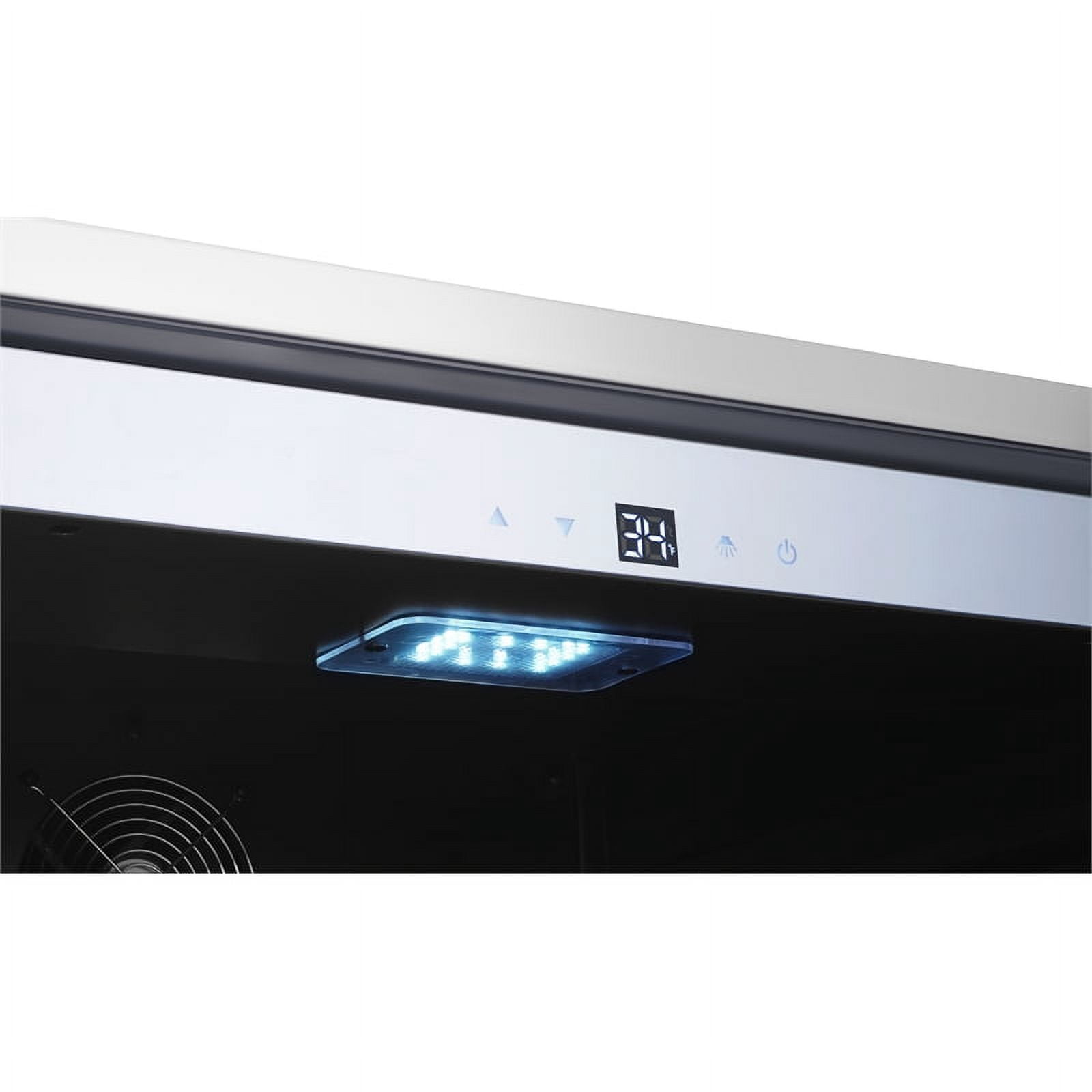 Equator 4.6cf Beverage cooler Refrigerator IPX4 Built in / FS Indoor / Outdoor 110 cans 6 Bottles