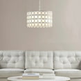 thumbnail image 5 of Gracie Mills Janna Mid-Century 4-Lights Glass Drum Shade Chandelier - GRACE-14744, 5 of 5