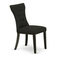 thumbnail image 2 of Set of 2 Chairs Gallatin Parson Chair with Black Finished Leg and Black Color Fabric Color, 2 of 4