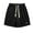 Black, variant on asjyhkr Plus Size Workout Shorts for Men Breathable Lightweight Stretch Loose Shorts Wide Leg Shorts with Pockets