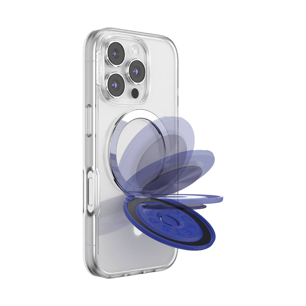 PopSockets MagSafe Kick-Out Phone Grip with Adjustable Stand - Navy Blue