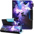 thumbnail image 1 of Funda para tablet Nannxiebky Universal 10-10.1" Android Púrpura, 1 of 7