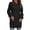 Black, variant on Fesfesfes Women Sweater Fall Winter Solid Color Button Crew Neck Sweater Long Sleeve Pocket Dress Plus Size $10