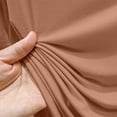 thumbnail image 6 of ClodeEU Women's Crew Neck Short Sleeve T Shirt with Side Slit,Casual Solid Color Summer Blouse Khaki,Women's Plus XXXXXL, 6 of 7