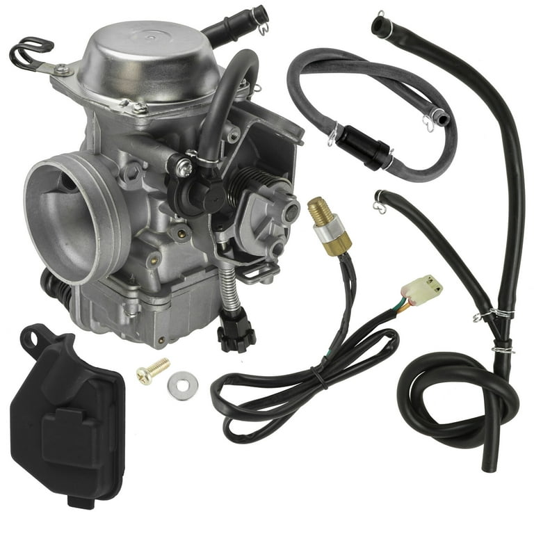  TRX350 Carburetor Carb for Honda 16100-HN5-M41 Rancher 350  TRX350FE TRX350FM TRX350TE TRX350TM 2000-2006 TRX450 FE/FM/TE/TM/ES 4  Stroke Air Filter Kit : Automotive
