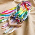 thumbnail image 4 of Arco Iris Cinta Nube Campanas Cinta Sensorial Juguete Bebé Mano Cometa Educación Temprana Juguete Sensorial Para Niños Y Niños 4 Uds Eigraketly BA001411-01, 4 of 6