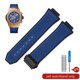 thumbnail image 3 of Correa de reloj con hebilla de acero suave y cómoda para la serie HUBLOT Yubo Big Bang Tattoo, correas de reloj de silicona impermeables de 27 x 17 mm, 3 of 5